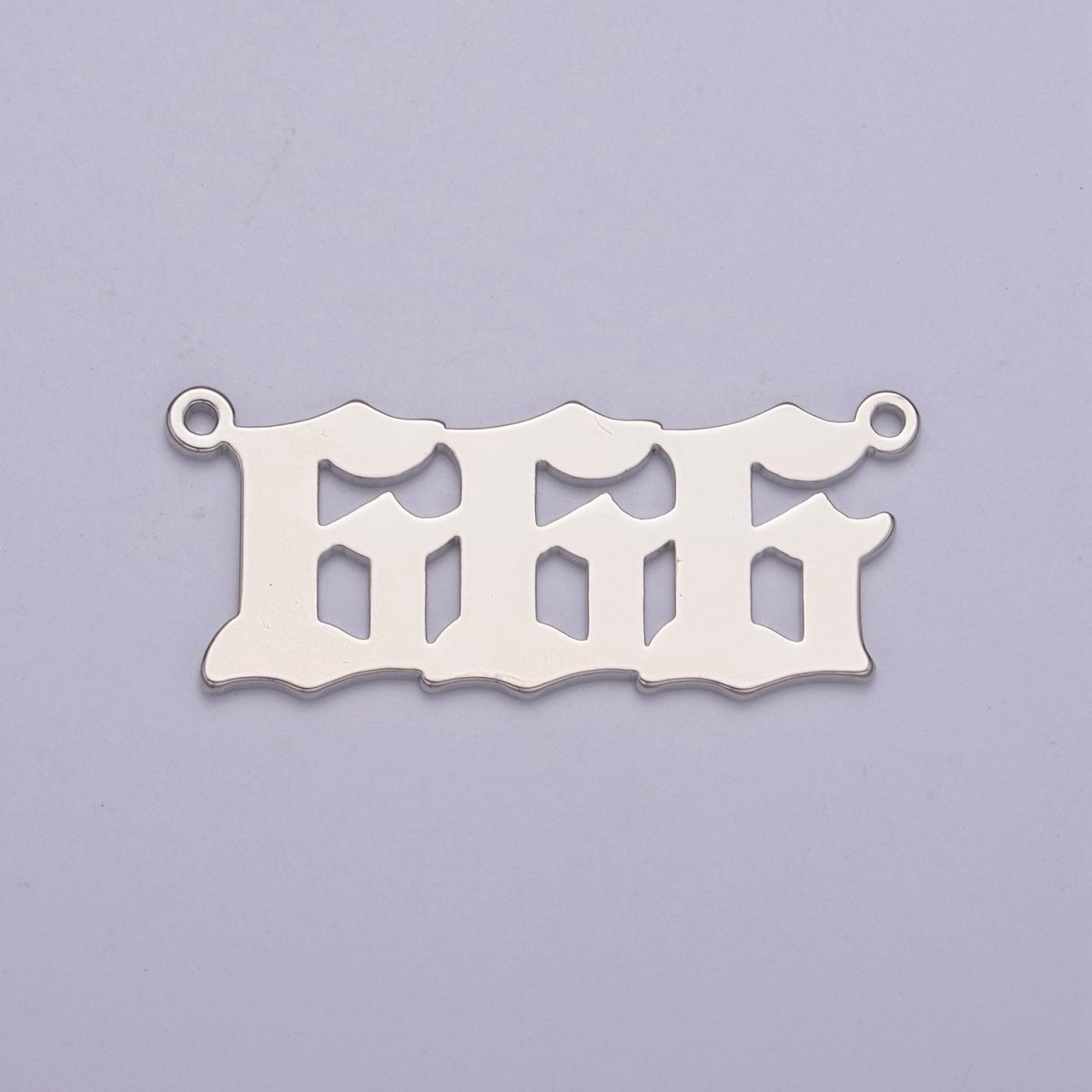 Silver Angel Number Charm Connector Lucky Number for Necklace Bracelet Component F-330 F-341 F-342 F-345 F-369 F-370 F373 F-401 F-411 - DLUXCA