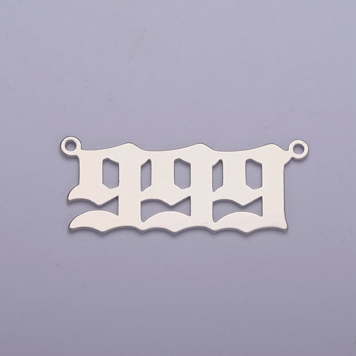 Silver Angel Number Charm Connector Lucky Number for Necklace Bracelet Component F-330 F-341 F-342 F-345 F-369 F-370 F373 F-401 F-411 - DLUXCA