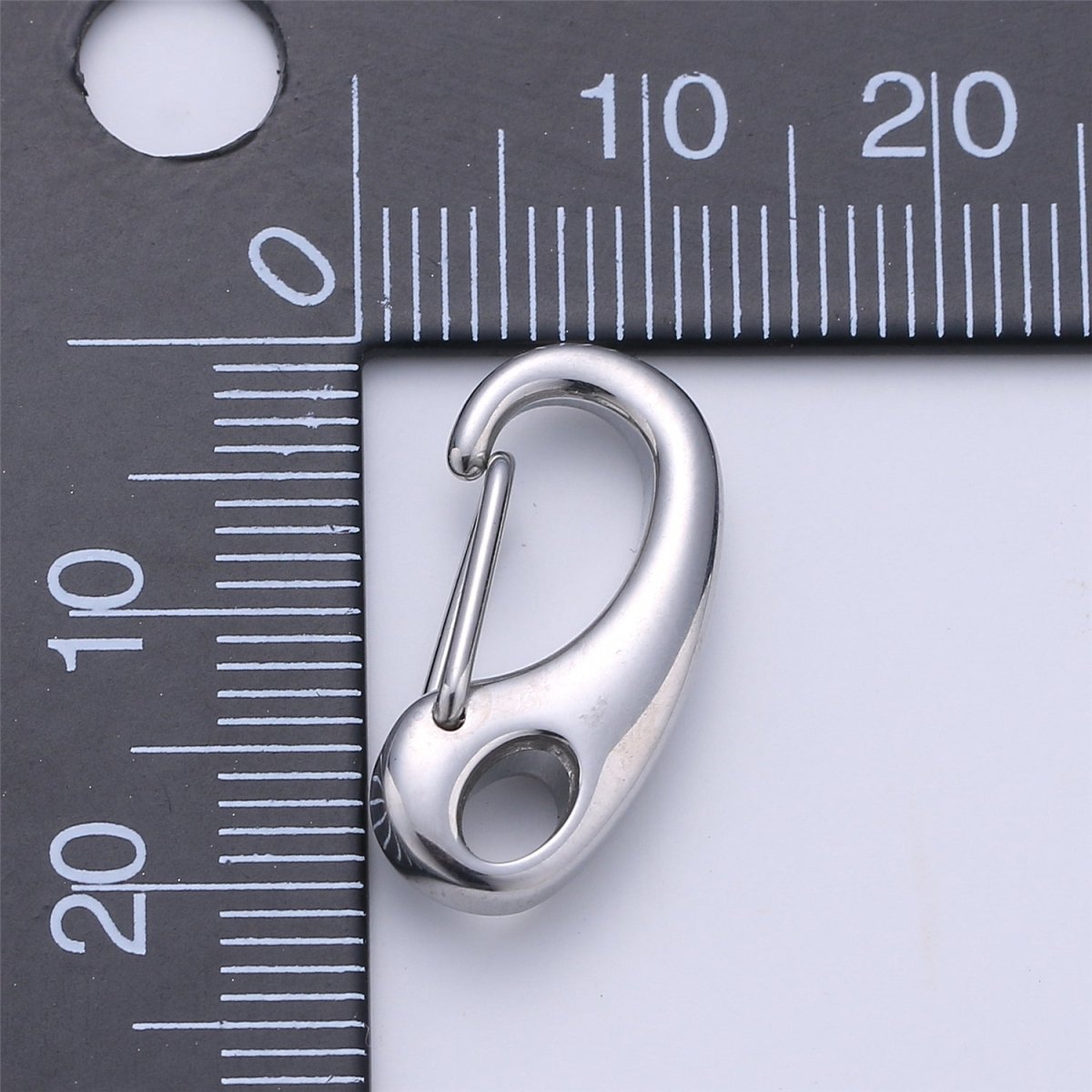 Silver Gold Filled Safety Pin Beads K-170 - DLUXCA