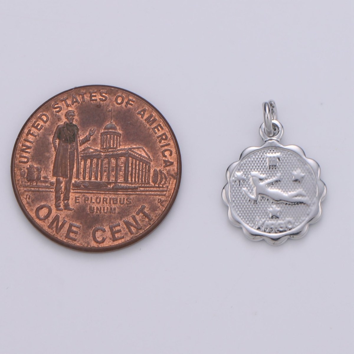 Silver Zodiac Constellation Charms, Zodiac Symbol, Horoscope Charm, Gold Astrological Zodiac Sign Minimalist Jewelry, Zodiac-021 - DLUXCA