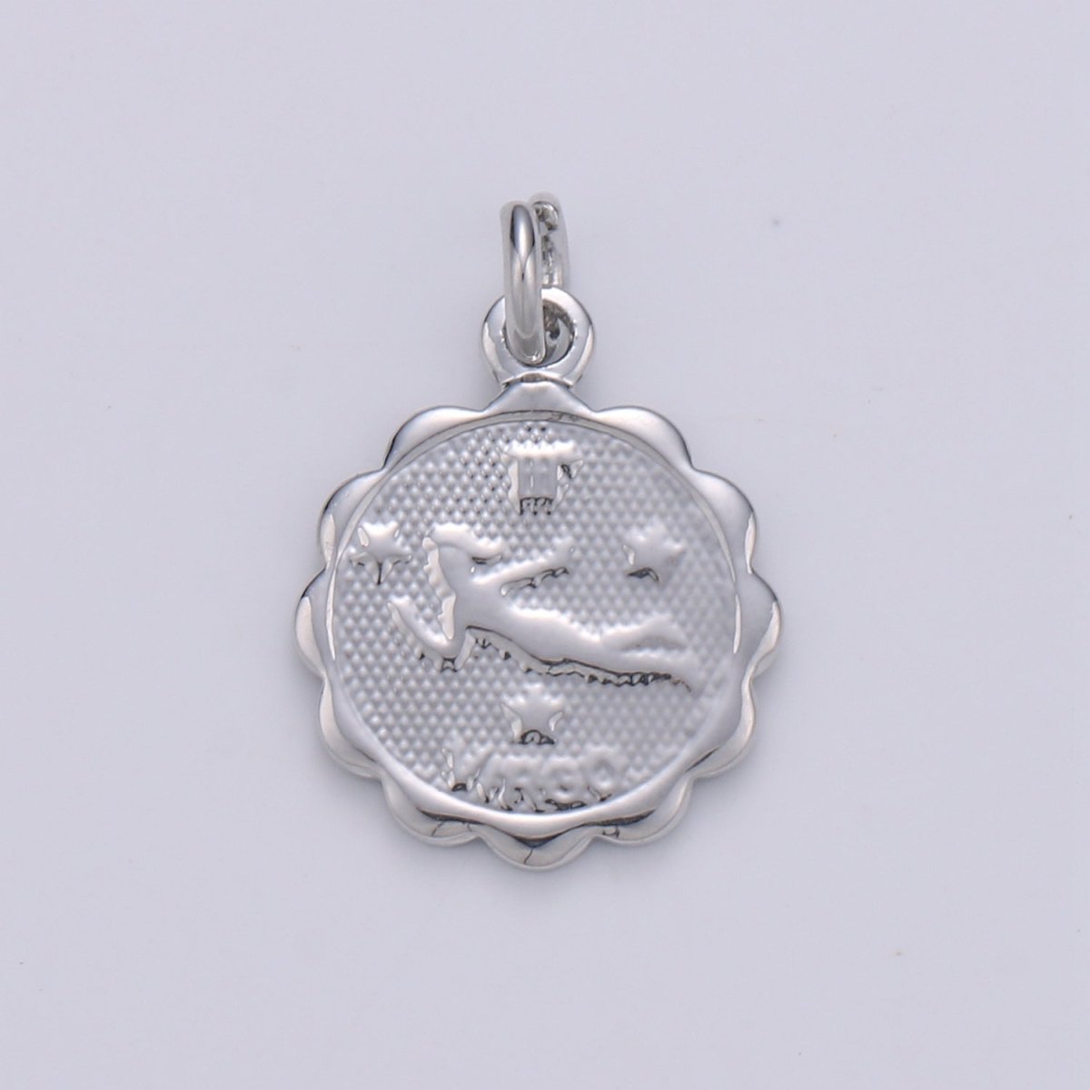 Silver Zodiac Constellation Charms, Zodiac Symbol, Horoscope Charm, Gold Astrological Zodiac Sign Minimalist Jewelry, Zodiac-021 - DLUXCA