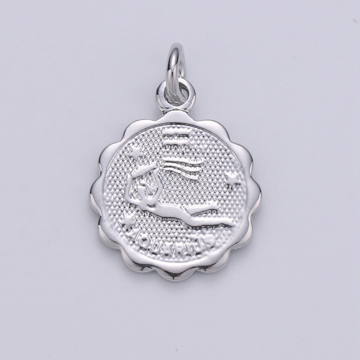 Silver Zodiac Constellation Charms, Zodiac Symbol, Horoscope Charm, Gold Astrological Zodiac Sign Minimalist Jewelry, Zodiac-021 - DLUXCA