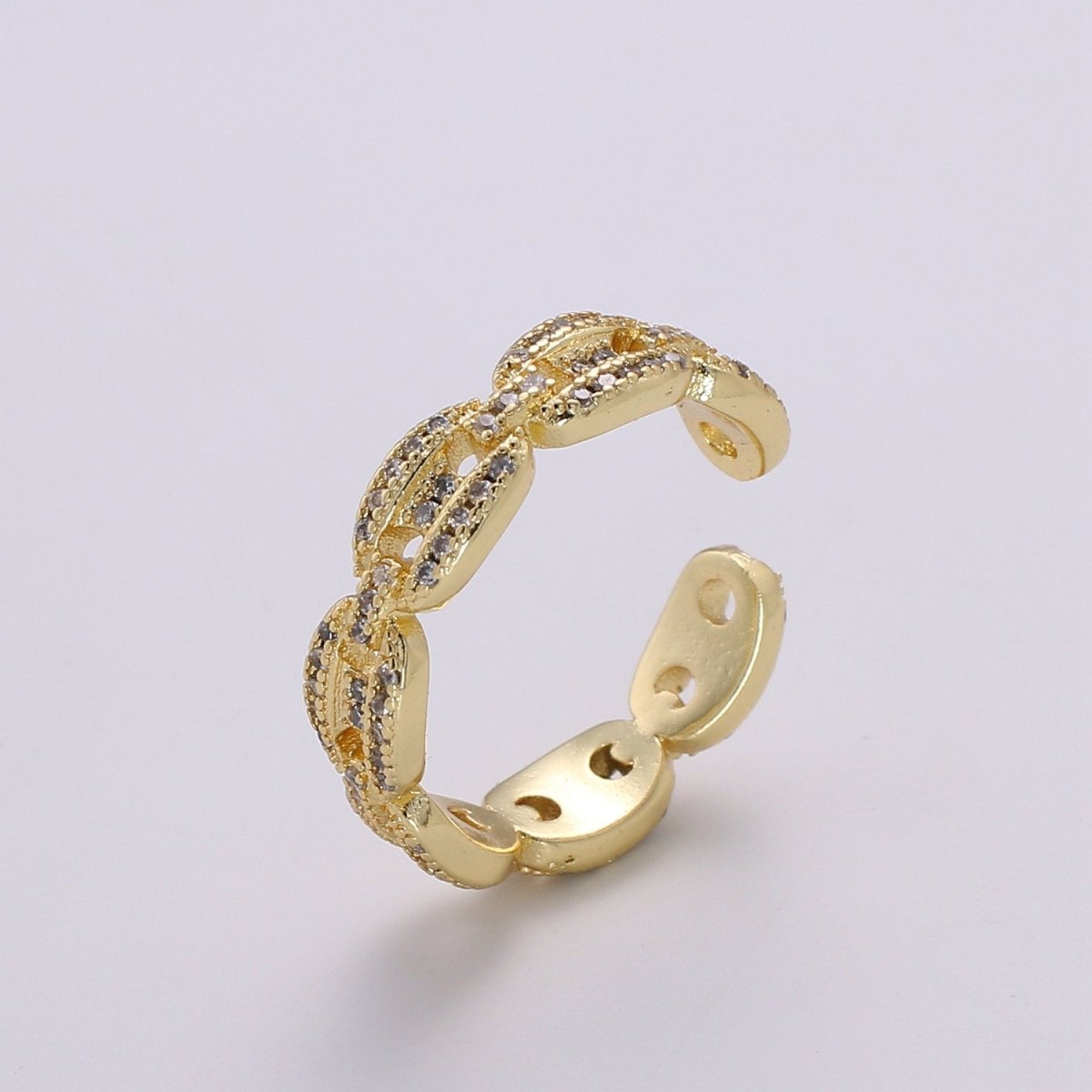 Silver & Gold Vermeil store Mariner Link Ring