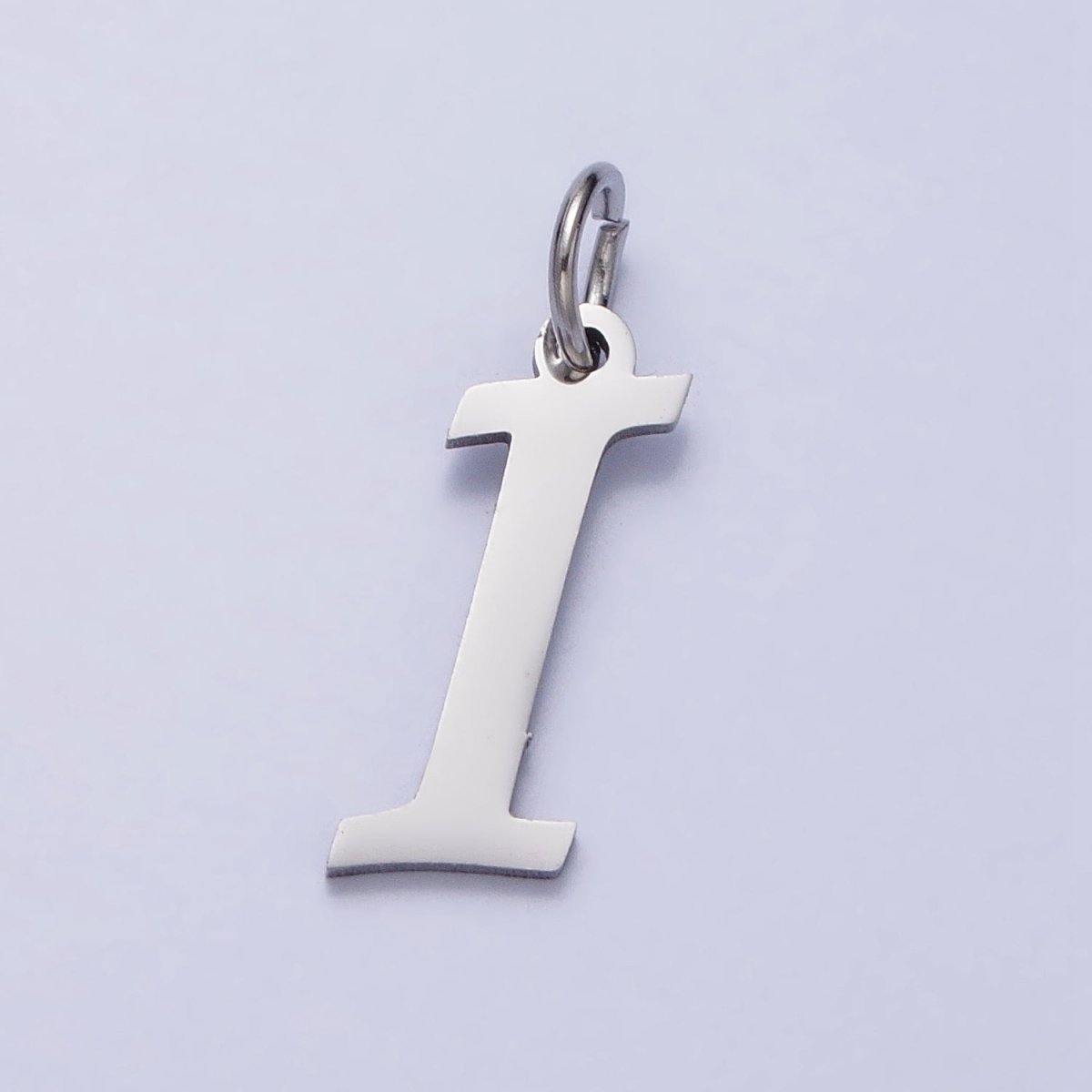 Small Stainless Steel Letter Charms, initial alphabet pendant DIY jewelry letter charms for personalized jewelry making AD227 - AD252 - DLUXCA