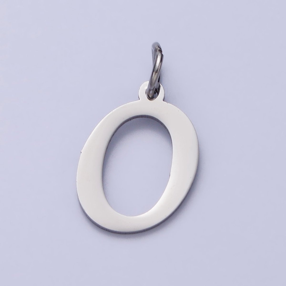 Small Stainless Steel Letter Charms, initial alphabet pendant DIY jewelry letter charms for personalized jewelry making AD227 - AD252 - DLUXCA