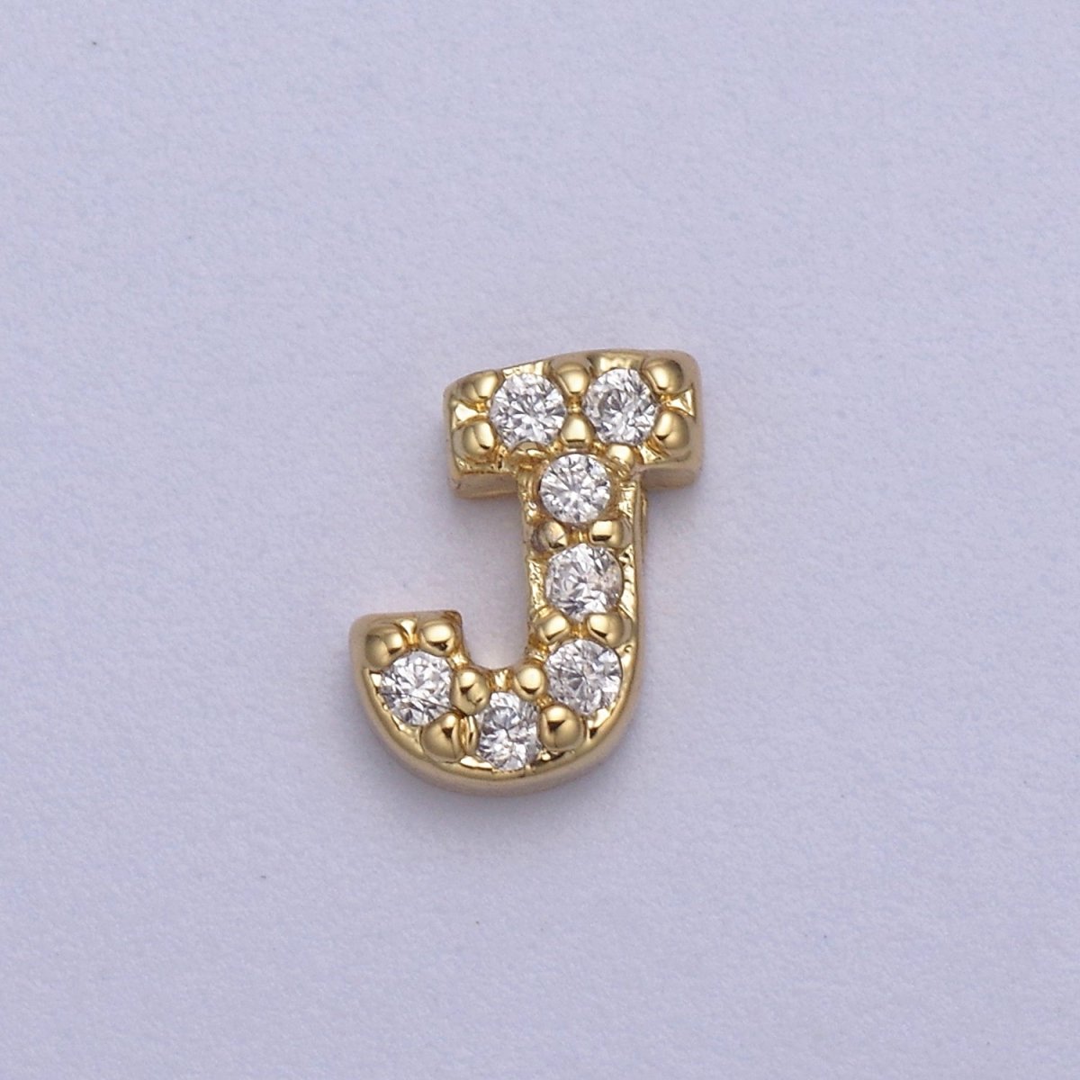 Special New Collection 14K Gold Filled Initial Beads For Personalized Locket Jewelry Making W-122 - W-147 N-580 N-581 - DLUXCA