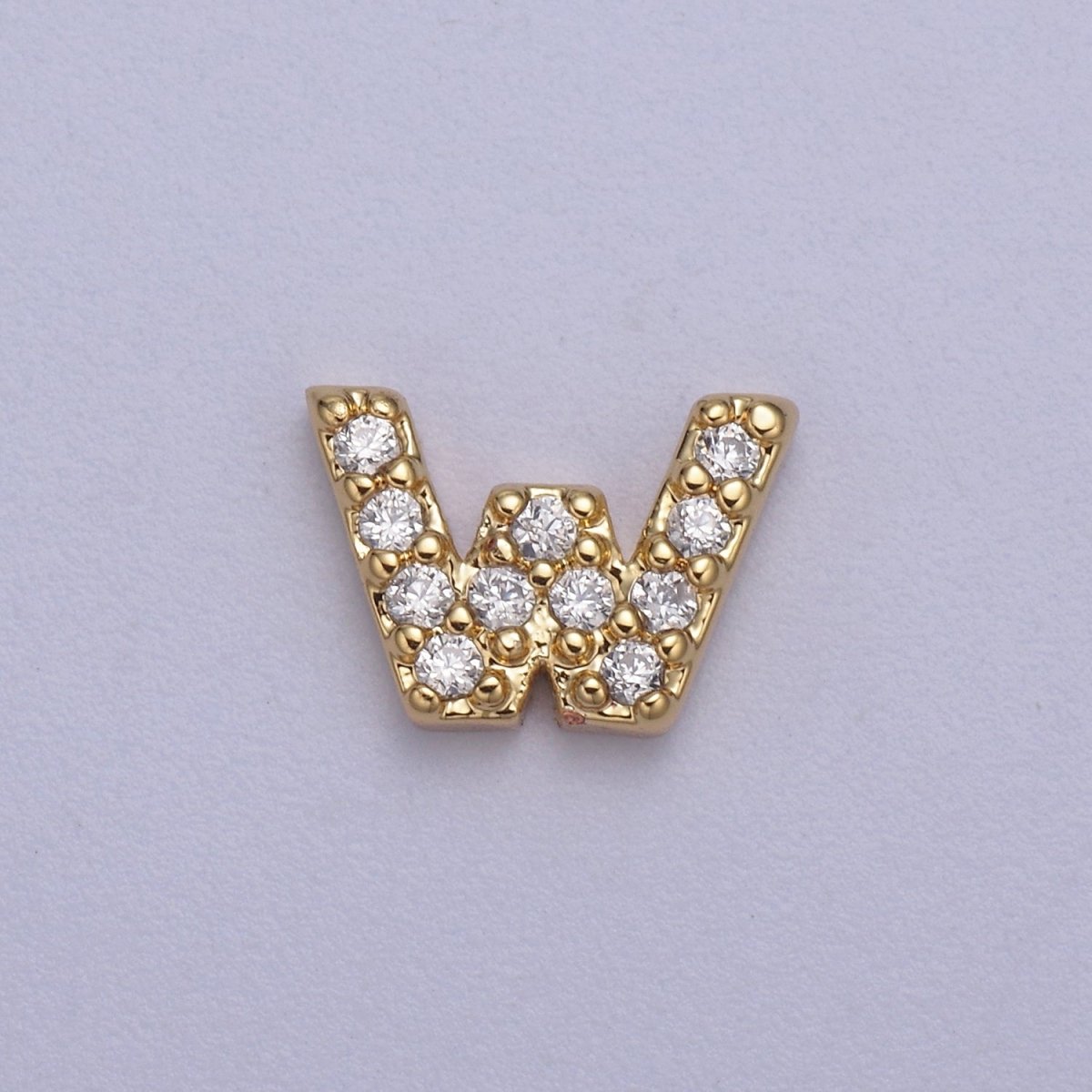 Special New Collection 14K Gold Filled Initial Beads For Personalized Locket Jewelry Making W-122 - W-147 N-580 N-581 - DLUXCA