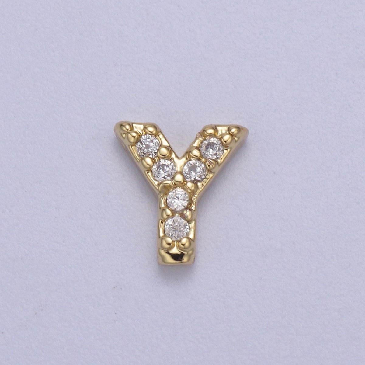 Special New Collection 14K Gold Filled Initial Beads For Personalized Locket Jewelry Making W-122 - W-147 N-580 N-581 - DLUXCA