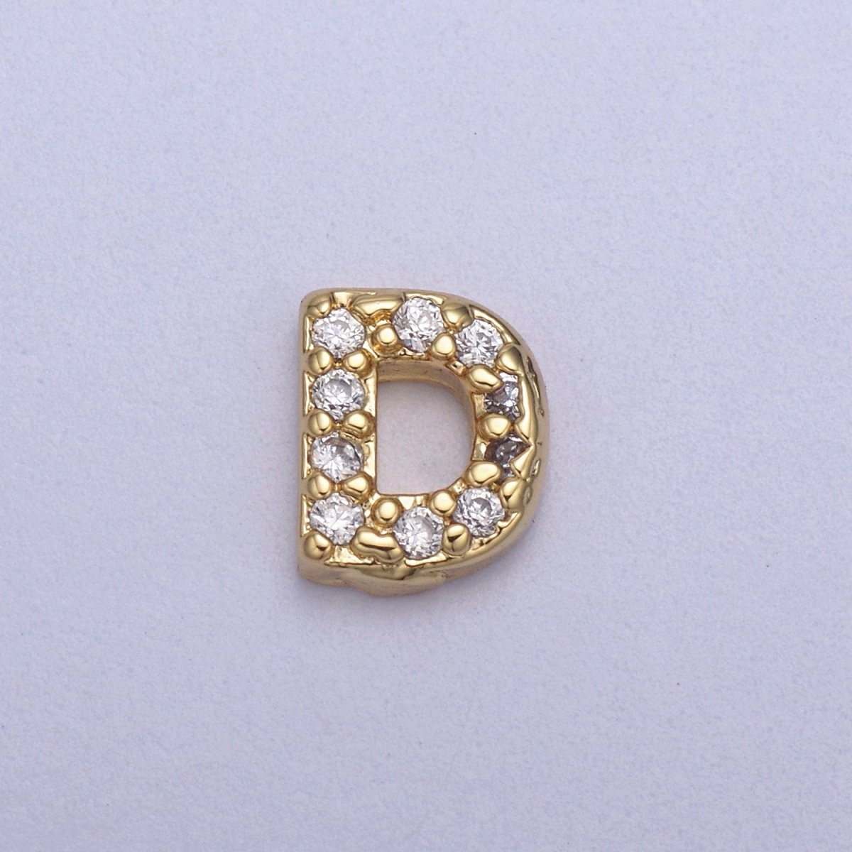 Special New Collection 14K Gold Filled Initial Beads For Personalized Locket Jewelry Making W-122 - W-147 N-580 N-581 - DLUXCA