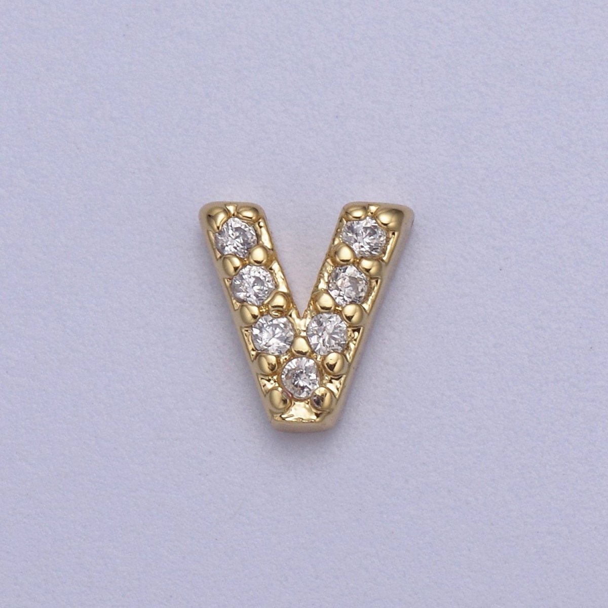 Special New Collection 14K Gold Filled Initial Beads For Personalized Locket Jewelry Making W-122 - W-147 N-580 N-581 - DLUXCA