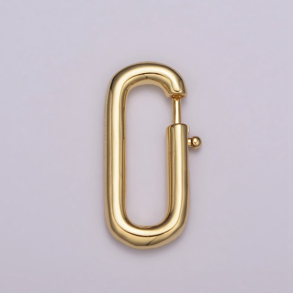 Spring Gate Clasp Brass ,Gate Clasp, Pull Clasp, Spring Gate Oval. Spring Clasp, Spring Gate Pendant L-556~L-559 L-604 L-605 - DLUXCA