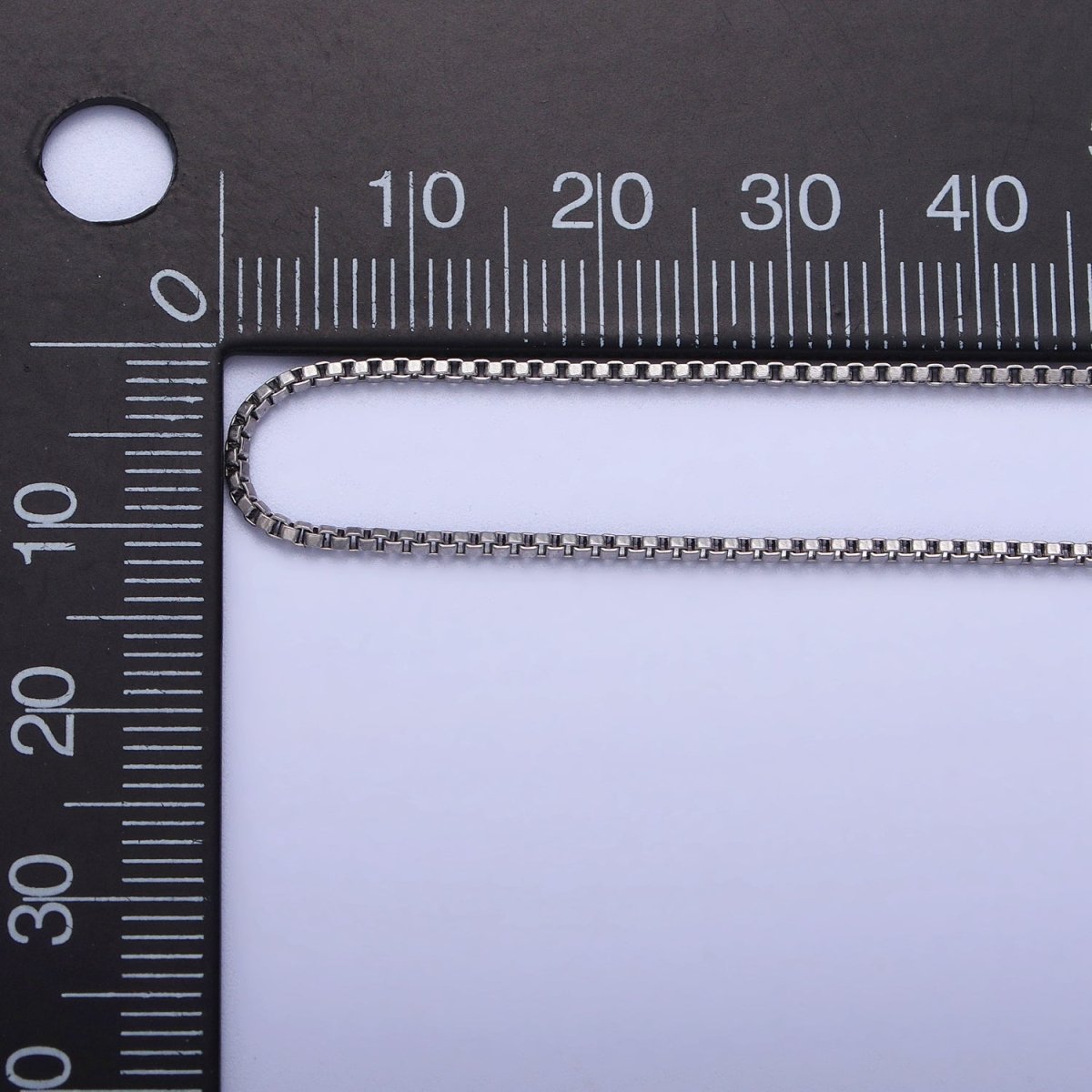 Stainless Steel 1.2mm Dainty 18 Inch Layering Chain Necklace in Gold & Silver | WA-1698 WA-1699 Clearance Pricing - DLUXCA