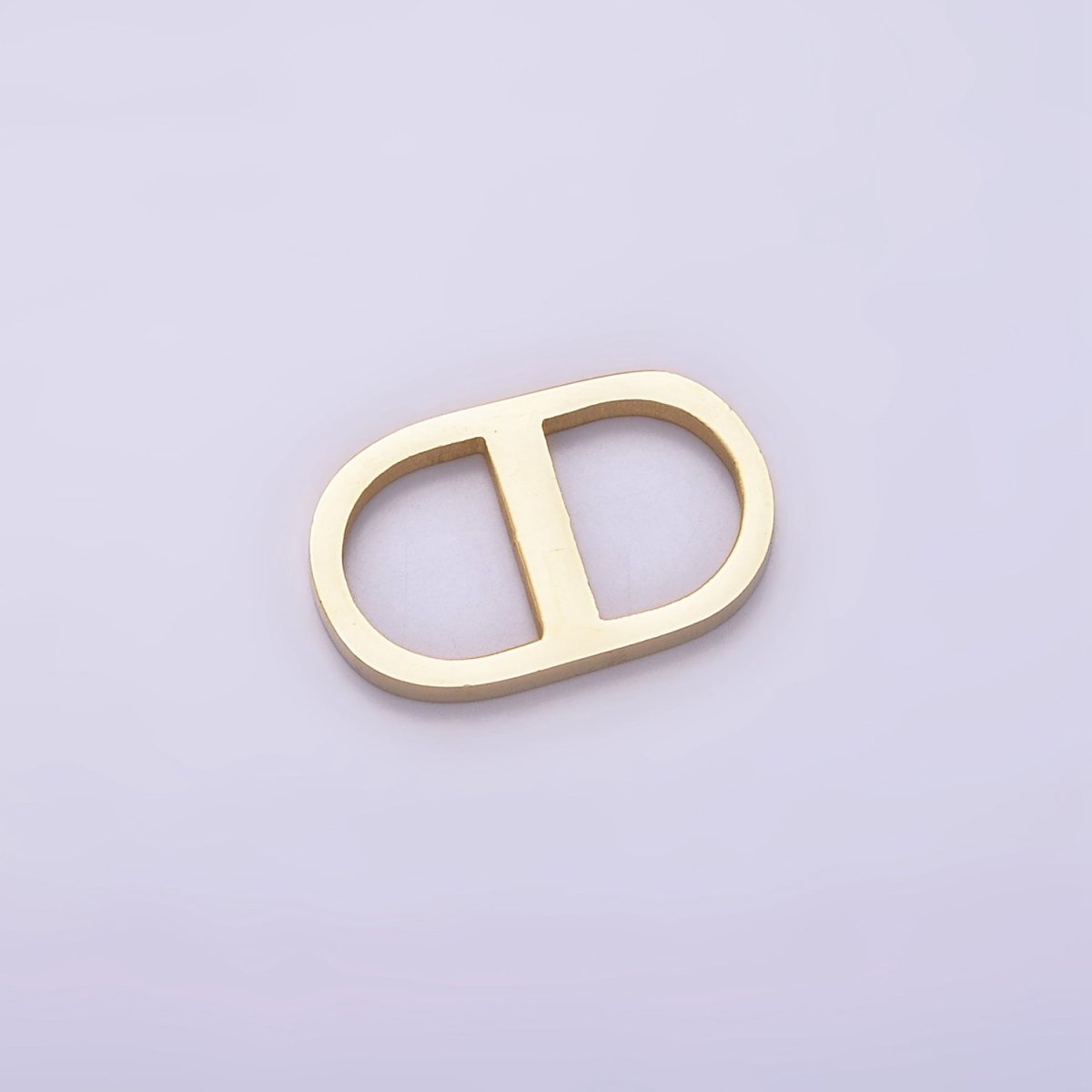 Stainless Steel 15.5mm Open Anchor Link Bar Oblong Jewelry Making Findings Supply | Z-508 - DLUXCA