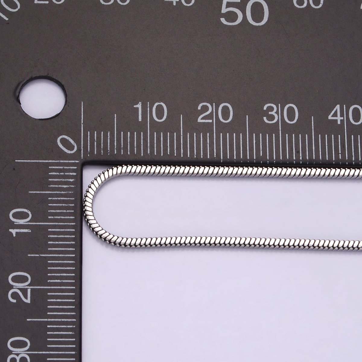 Stainless Steel 1.5mm Dainty Snake Chain 18 Inch Layering Necklace | WA-2269 Clearance Pricing - DLUXCA