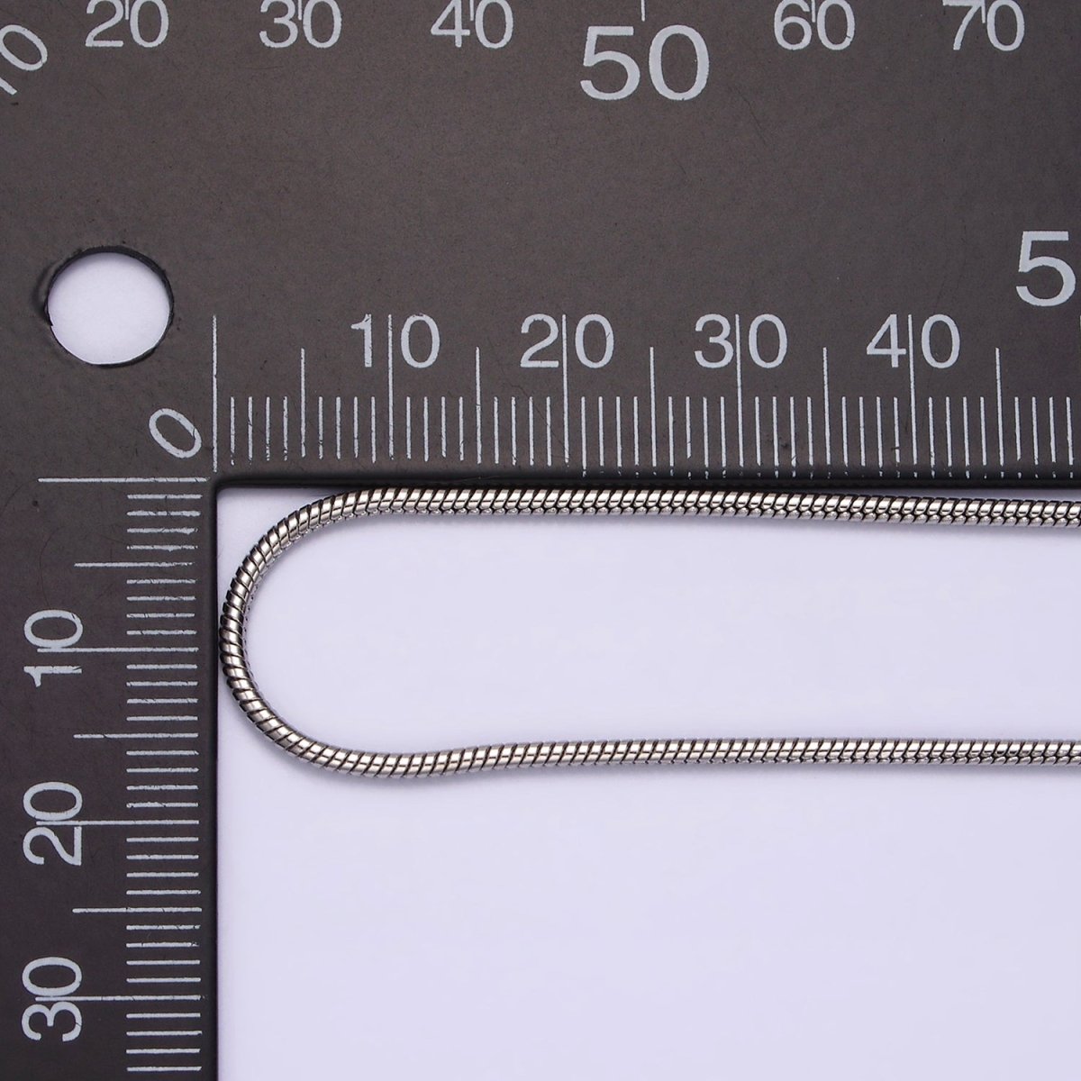 Stainless Steel 1.5mm Snake Chain 18 Inch, 20 Inch Layering Necklace | WA-2263 WA-2264 Clearance Pricing - DLUXCA