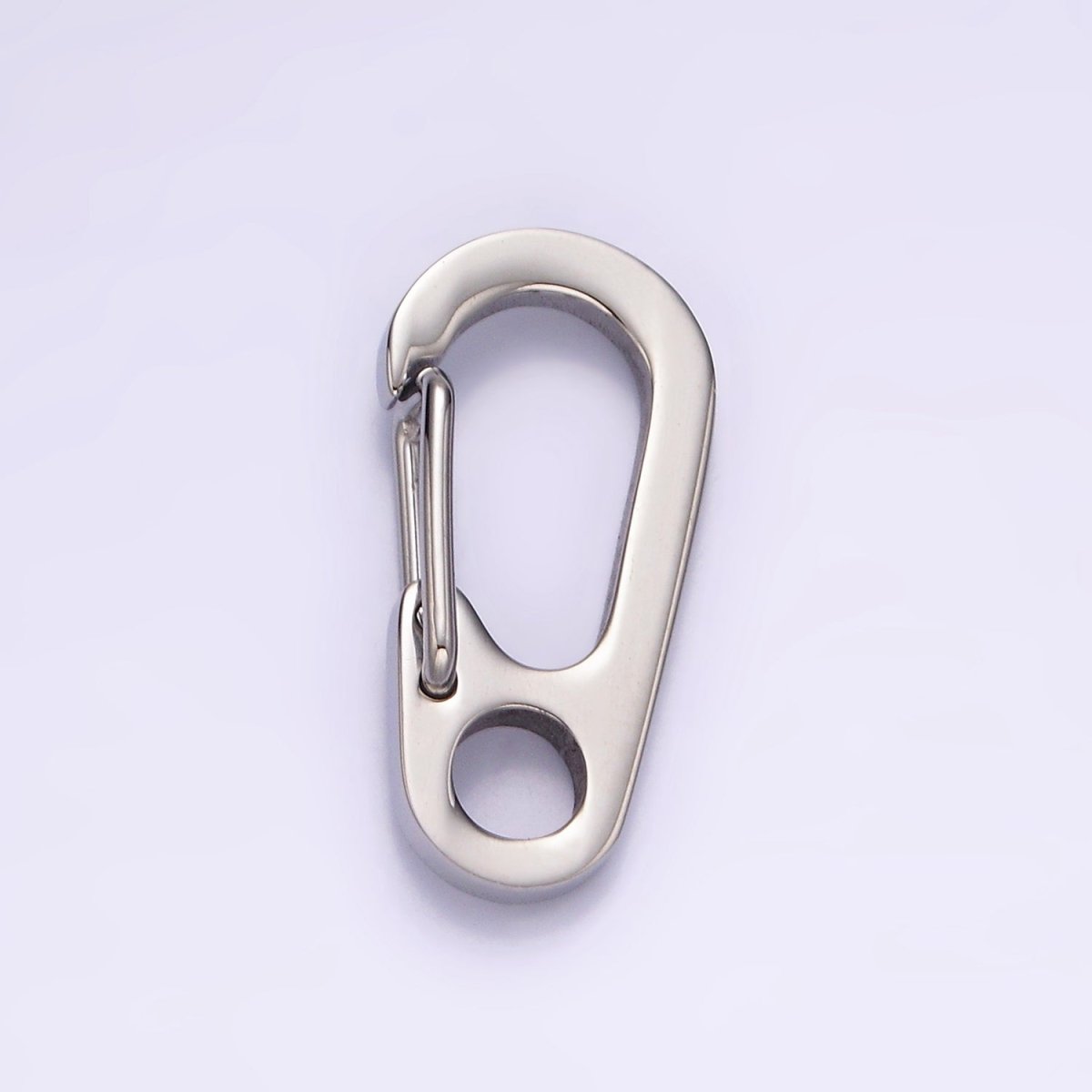 Stainless Steel 20mm Snap Hook Carabiner Minimalist Jewelry Findings Supply | Z559 - DLUXCA