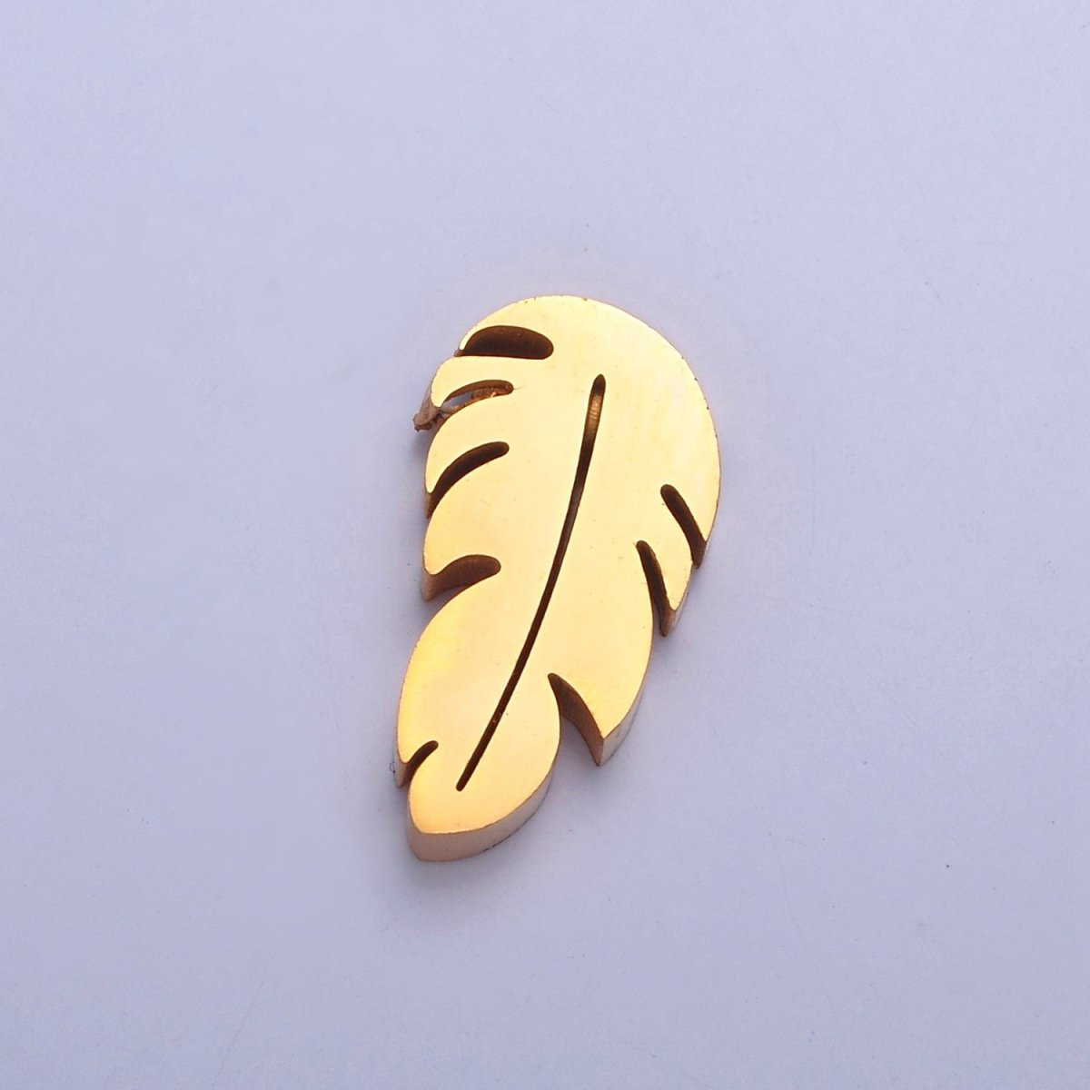 Stainless Steel Gold & Silver Nature Palm Tree For Jewelry Making W-845 W-846 - DLUXCA