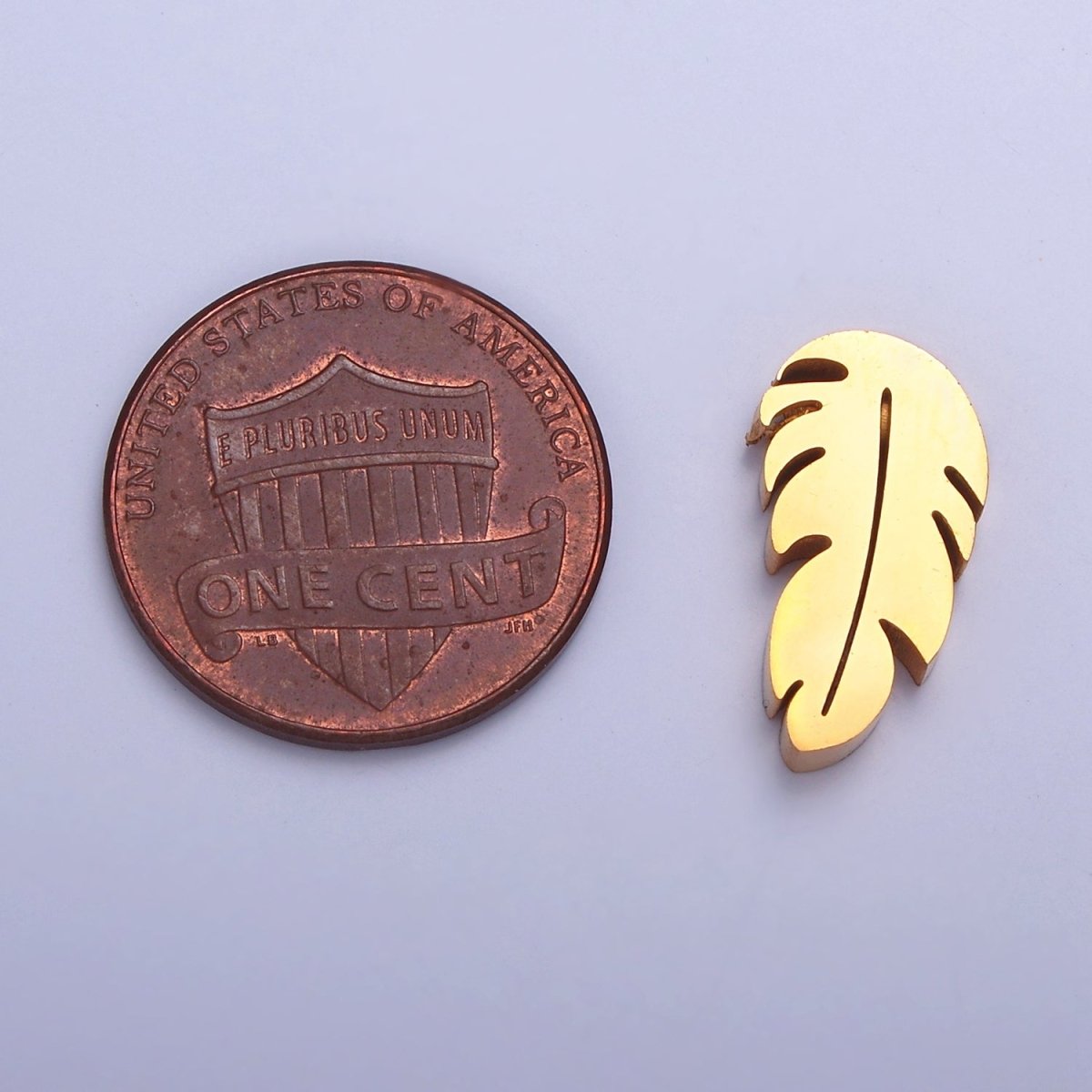 Stainless Steel Gold & Silver Nature Palm Tree For Jewelry Making W-845 W-846 - DLUXCA