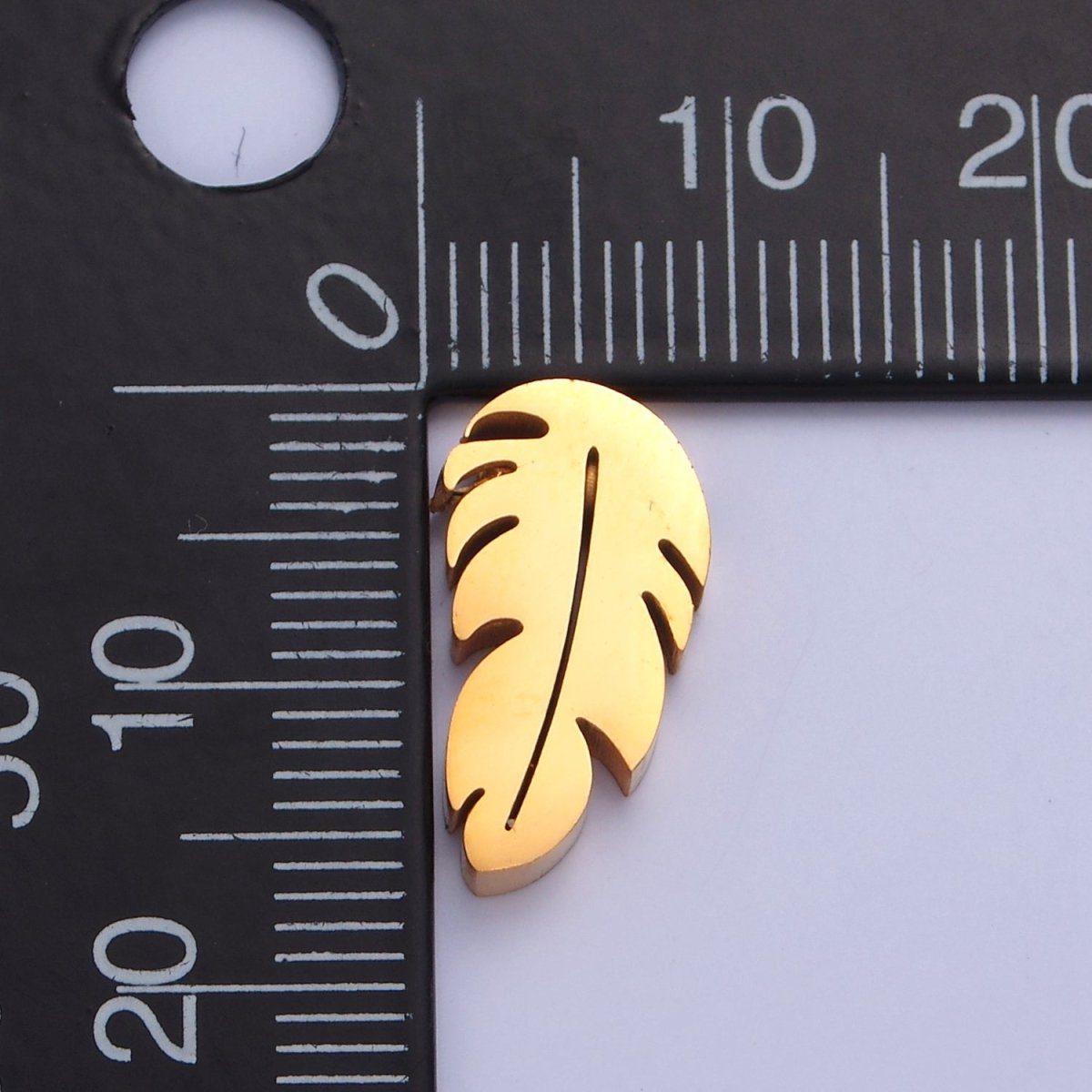 Stainless Steel Gold & Silver Nature Palm Tree For Jewelry Making W-845 W-846 - DLUXCA