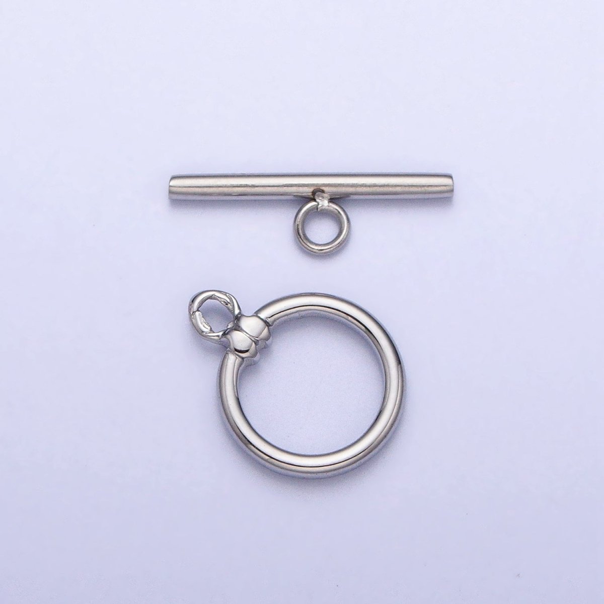 Stainless Steel OT Toggle Clasps Closure Jewelry Supply | Z-356 Z-357 - DLUXCA