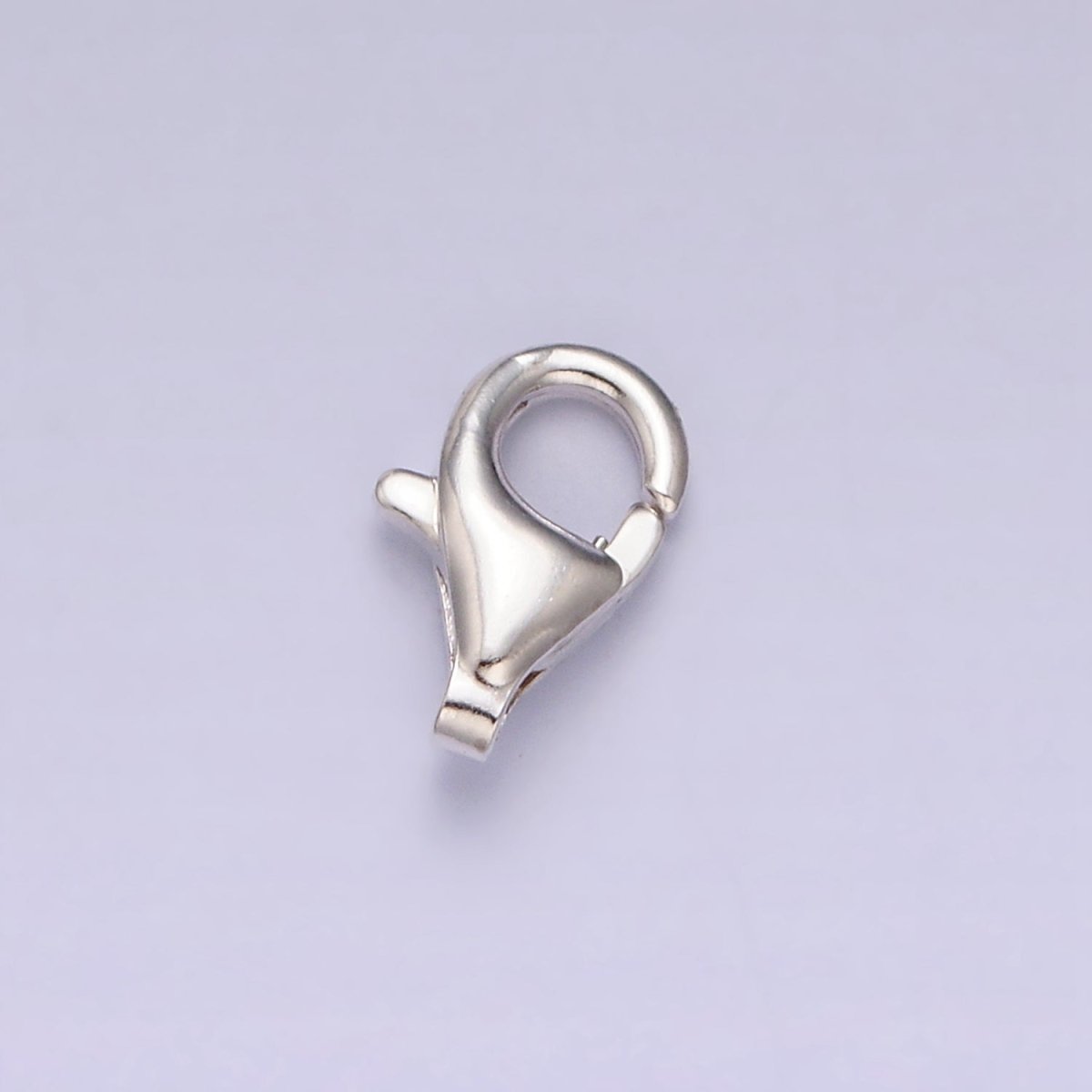 Sterling Silver S925 9mm, 11mm Lobster Clasps Claw Closure Jewelry Making Supply | Z-430 Z-431 - DLUXCA