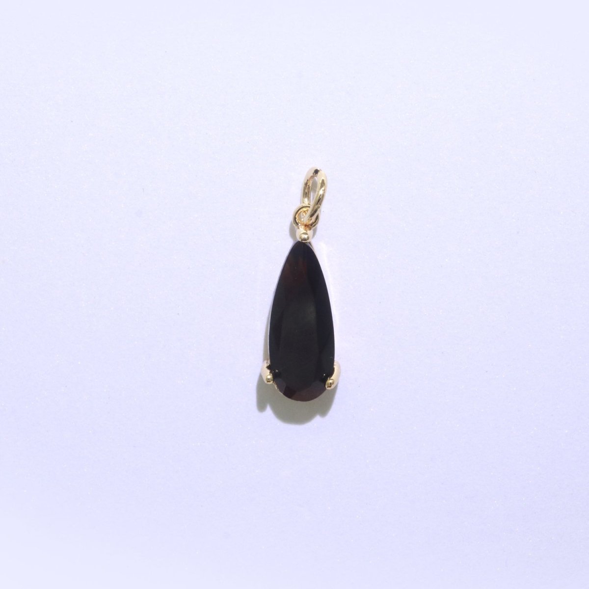 Tear Drop Pendant Arcylic Glass Dangle Charm for Necklace Earring Supply M-286-M-297 - DLUXCA