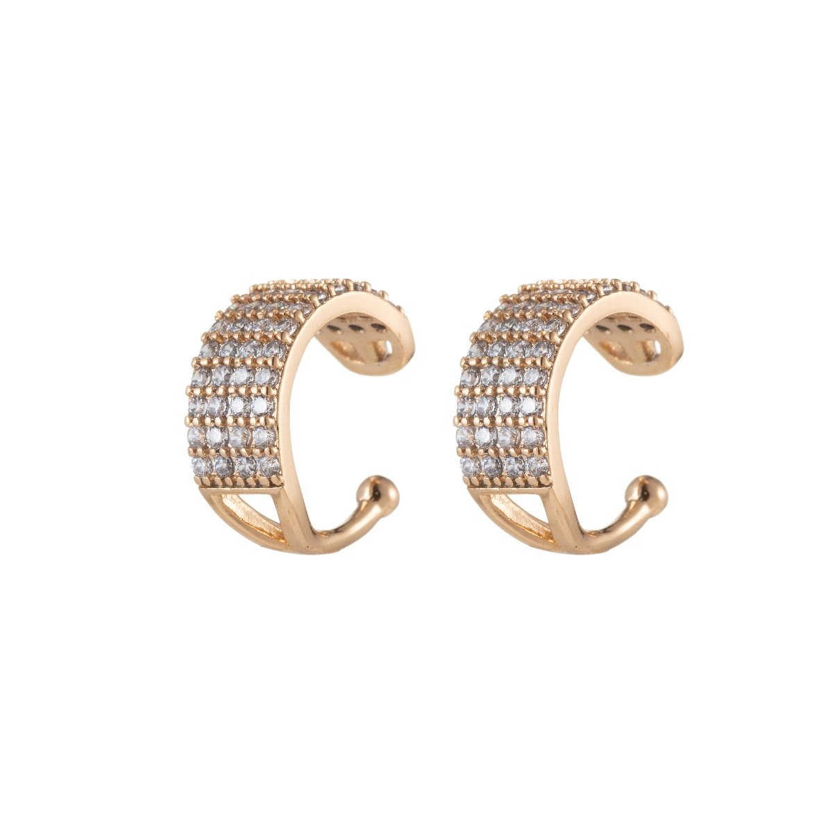 Oorbellen dames | Ear Cuff | Zilveren ear cuff mannetje Oorbellen dames | Ear Cuff | Zilveren ear cuff mannetje