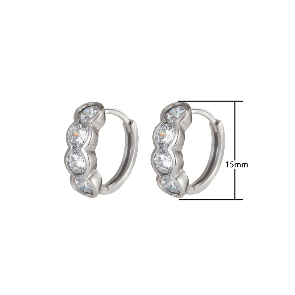 Tiny hoops, tiny hoop earrings, sleeper hoops, minimalist hoop earrings, small hoops, dainty hoops, minimal hoops, small gold hoops Q-046 Q-058 - DLUXCA