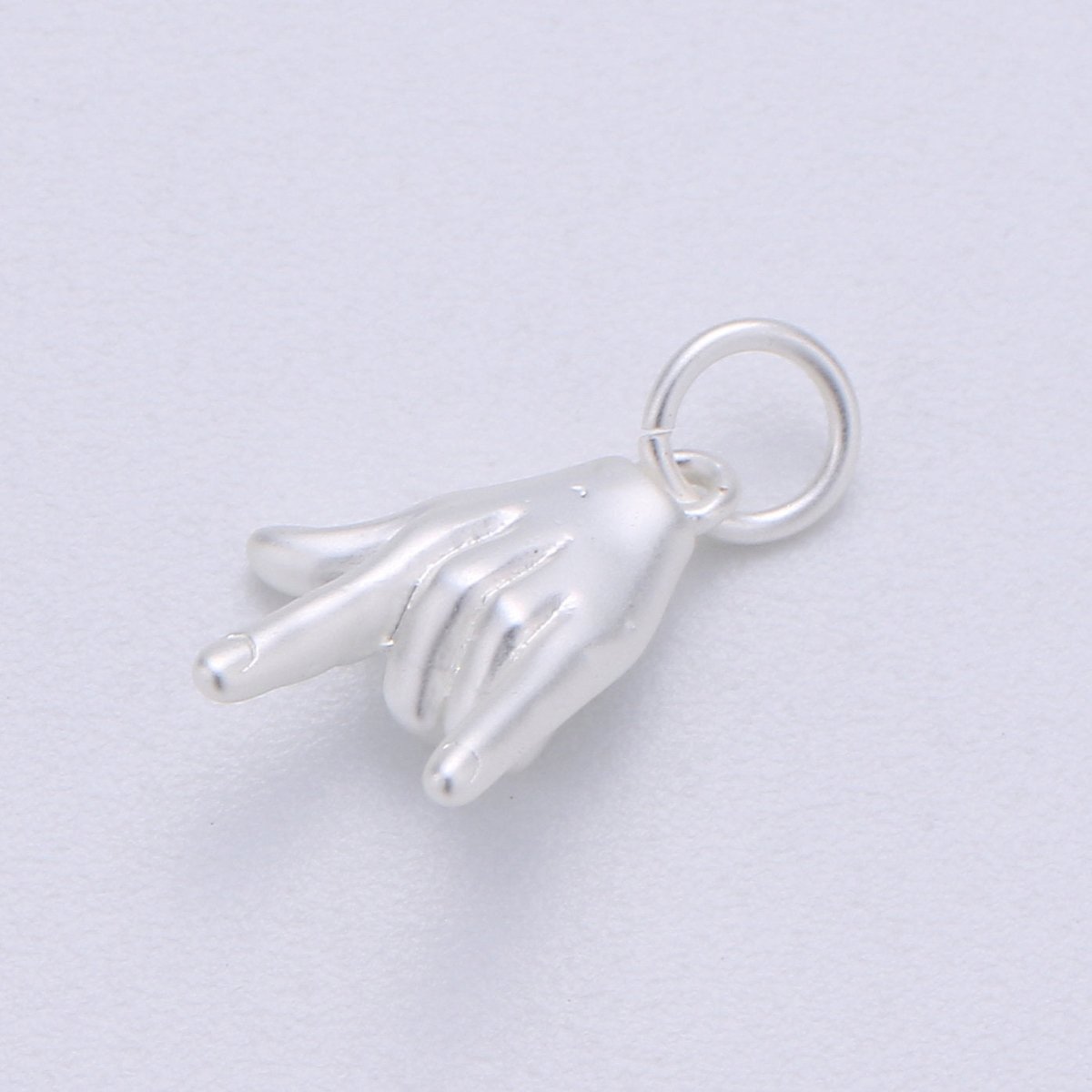 Tiny Rock On Hand Gesture Charm, Gold Fill Rock Sign For Necklace Pendant Bracelet Earring Charm Jewelry Making Gift Rocker Metal Musician E-226-E-228 - DLUXCA