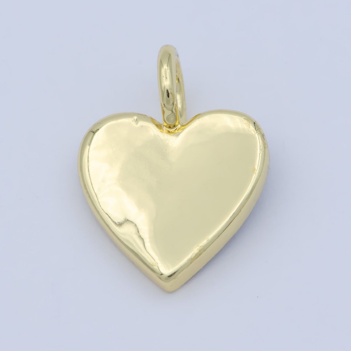 Various Color Enamel Heart Shape Gold Filled Pendants - J-888~J-895 - DLUXCA
