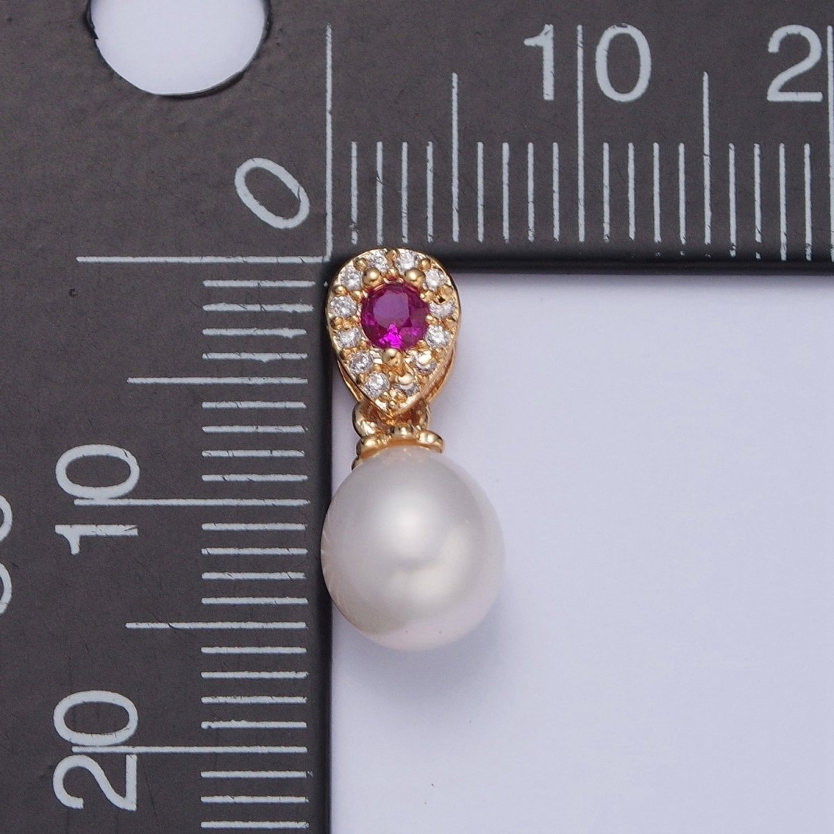 White Pearl Charm, Dainty Charm for Bracelet Necklace Teardrop Pearl Dangle June Birthstone Charm H-386 H-402 H-415 H-449 H-479 H-534 H-535 H-536 H-546 H-549 H-561 H-564 H-671 H-672 H-673 H-674 H-679 H-680 H-682 - DLUXCA