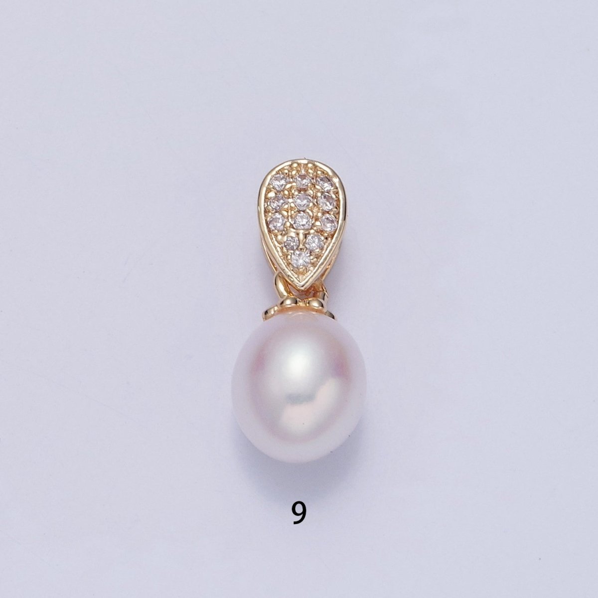 White Pearl Charm, Dainty Charm for Bracelet Necklace Teardrop Pearl Dangle June Birthstone Charm H-386 H-402 H-415 H-449 H-479 H-534 H-535 H-536 H-546 H-549 H-561 H-564 H-671 H-672 H-673 H-674 H-679 H-680 H-682 - DLUXCA