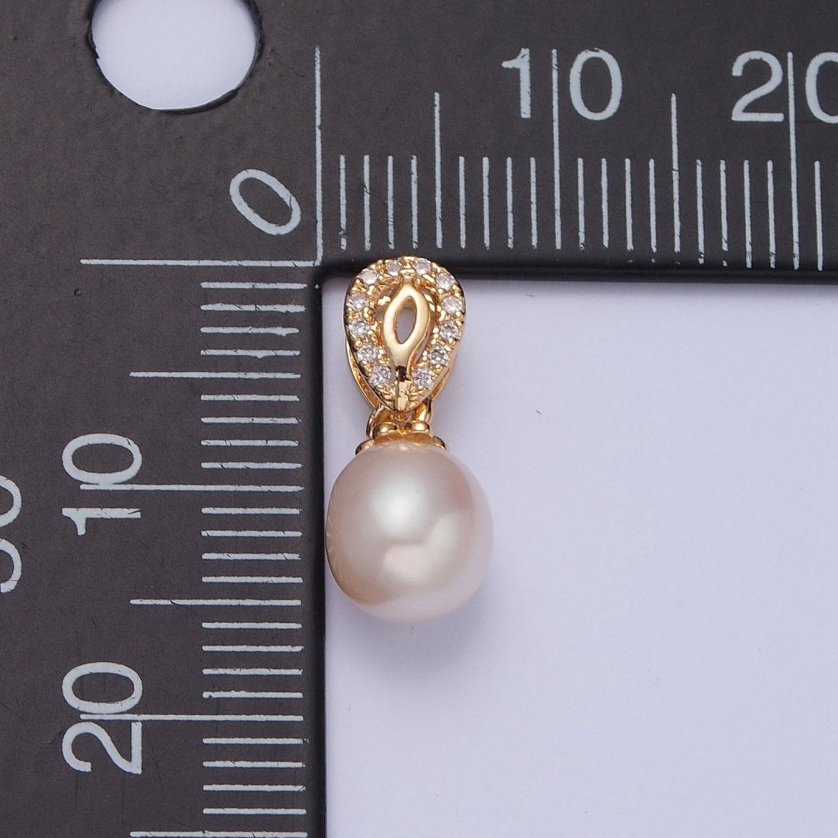 White Pearl Charm, Dainty Charm for Bracelet Necklace Teardrop Pearl Dangle June Birthstone Charm H-386 H-402 H-415 H-449 H-479 H-534 H-535 H-536 H-546 H-549 H-561 H-564 H-671 H-672 H-673 H-674 H-679 H-680 H-682 - DLUXCA