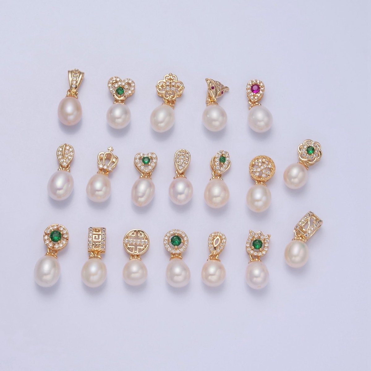 White Pearl Charm, Dainty Charm for Bracelet Necklace Teardrop Pearl Dangle June Birthstone Charm H-386 H-402 H-415 H-449 H-479 H-534 H-535 H-536 H-546 H-549 H-561 H-564 H-671 H-672 H-673 H-674 H-679 H-680 H-682 - DLUXCA