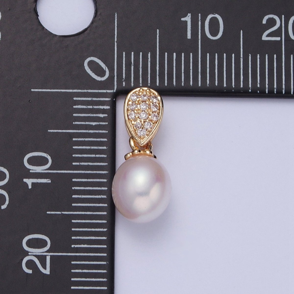 White Pearl Charm, Dainty Charm for Bracelet Necklace Teardrop Pearl Dangle June Birthstone Charm H-386 H-402 H-415 H-449 H-479 H-534 H-535 H-536 H-546 H-549 H-561 H-564 H-671 H-672 H-673 H-674 H-679 H-680 H-682 - DLUXCA