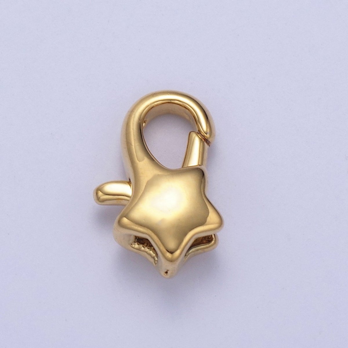Wholesale Gold Filled Star Lobster Clasp Tiny Star Trigger Clasp – Celestial Lobster Claw for Jewelry Making Supplies L-652 L-653 - DLUXCA