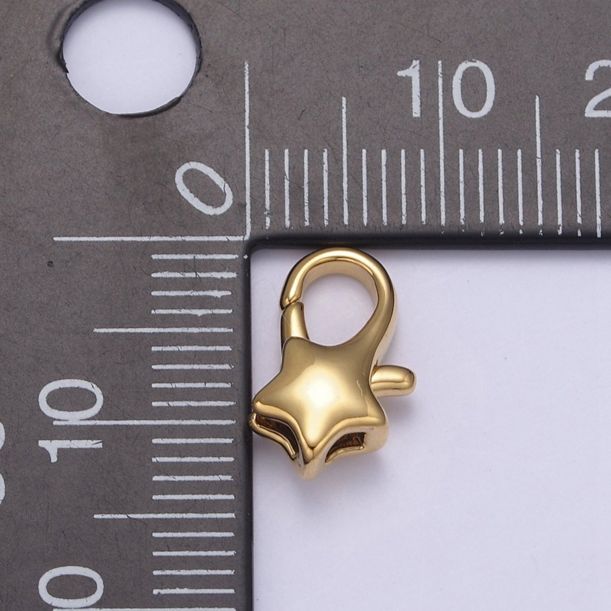 Wholesale Gold Filled Star Lobster Clasp Tiny Star Trigger Clasp – Celestial Lobster Claw for Jewelry Making Supplies L-654 L-655 - DLUXCA