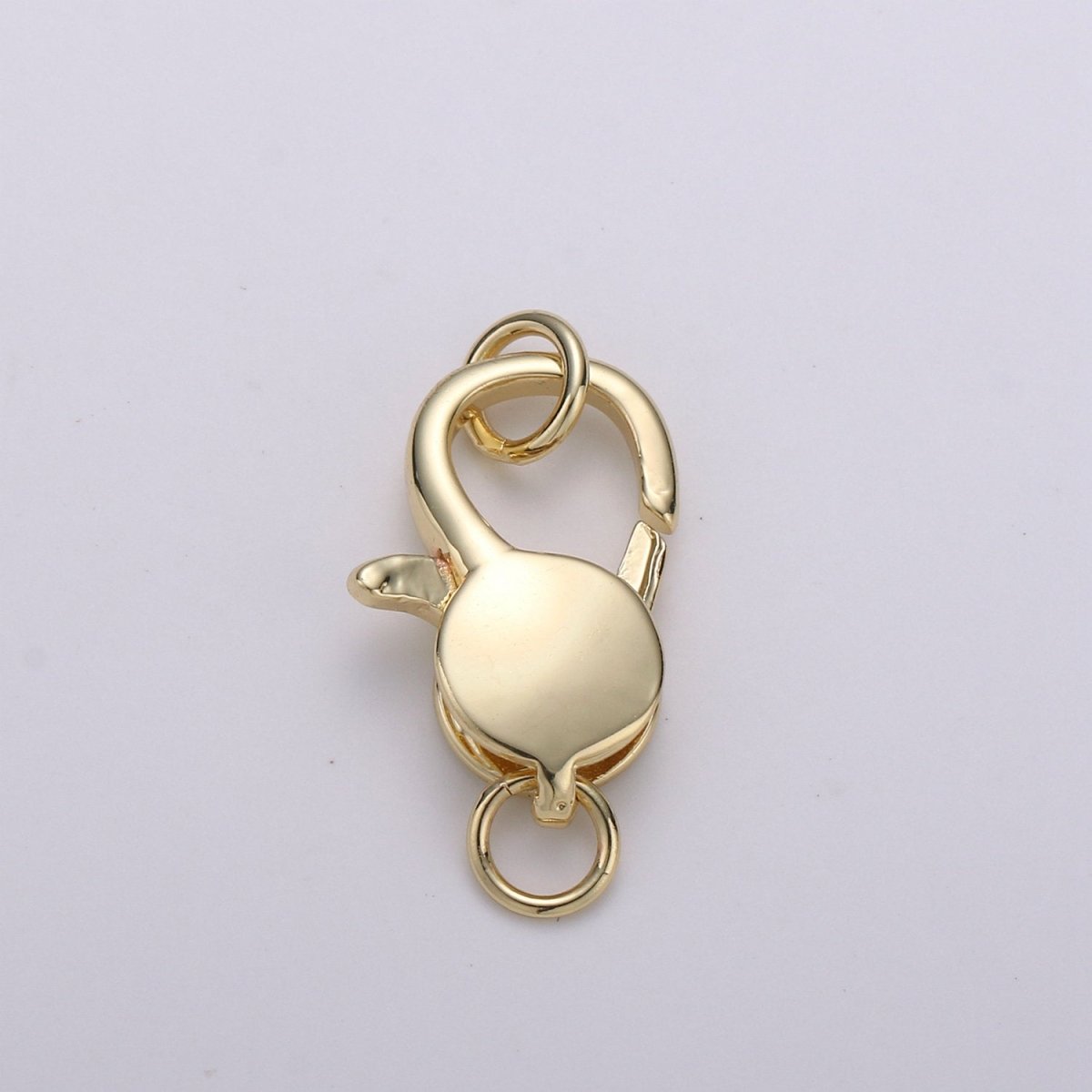 Wholesale Lobster Clasp 14k Gold Filled, Lobster Claw with Jump Ring for Jewelry Necklace Bracelet Anklet Making, Size 20mmx10mm K-837 K-838 - DLUXCA