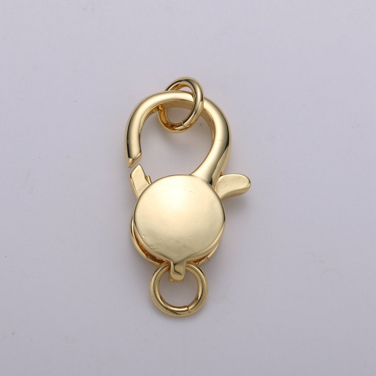 Wholesale Lobster Clasp 14k Gold Filled, Lobster Claw with Jump Ring for Jewelry Necklace Bracelet Anklet Making, Size 26mmx13mm K-835 K-836 - DLUXCA