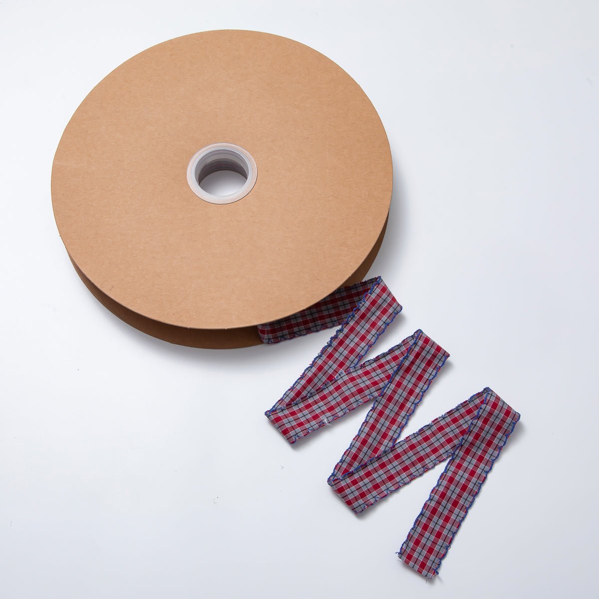 1 inch Blue Denim Fabric by Yard Unfinished Ribbon for Necklace Bracelet Supply | Roll - 1712 - DLUXCA