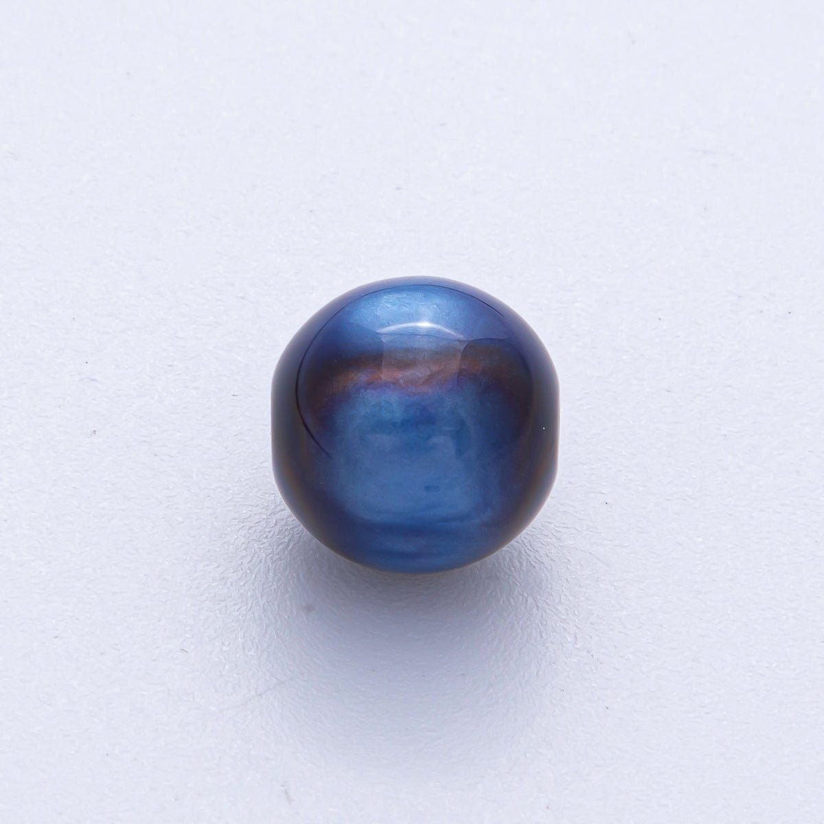 10 pcs 12mm Dark Teal, Yellow, Blue, Purple, Brown, Green Glitter Resin Round Bead | B569 - B583 - DLUXCA