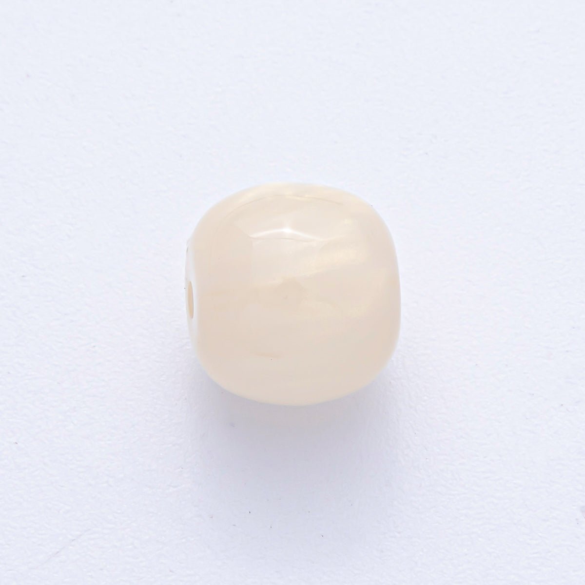 10 pcs 12mm Green, White, Black, Yellow, Purple, Blue, Red, Grey, Pink Glitter Round Resin Bead Set | B584 - B600 - DLUXCA