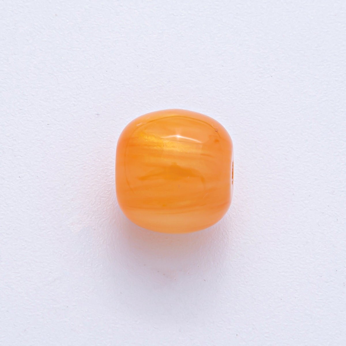 10 pcs 12mm Green, White, Black, Yellow, Purple, Blue, Red, Grey, Pink Glitter Round Resin Bead Set | B584 - B600 - DLUXCA