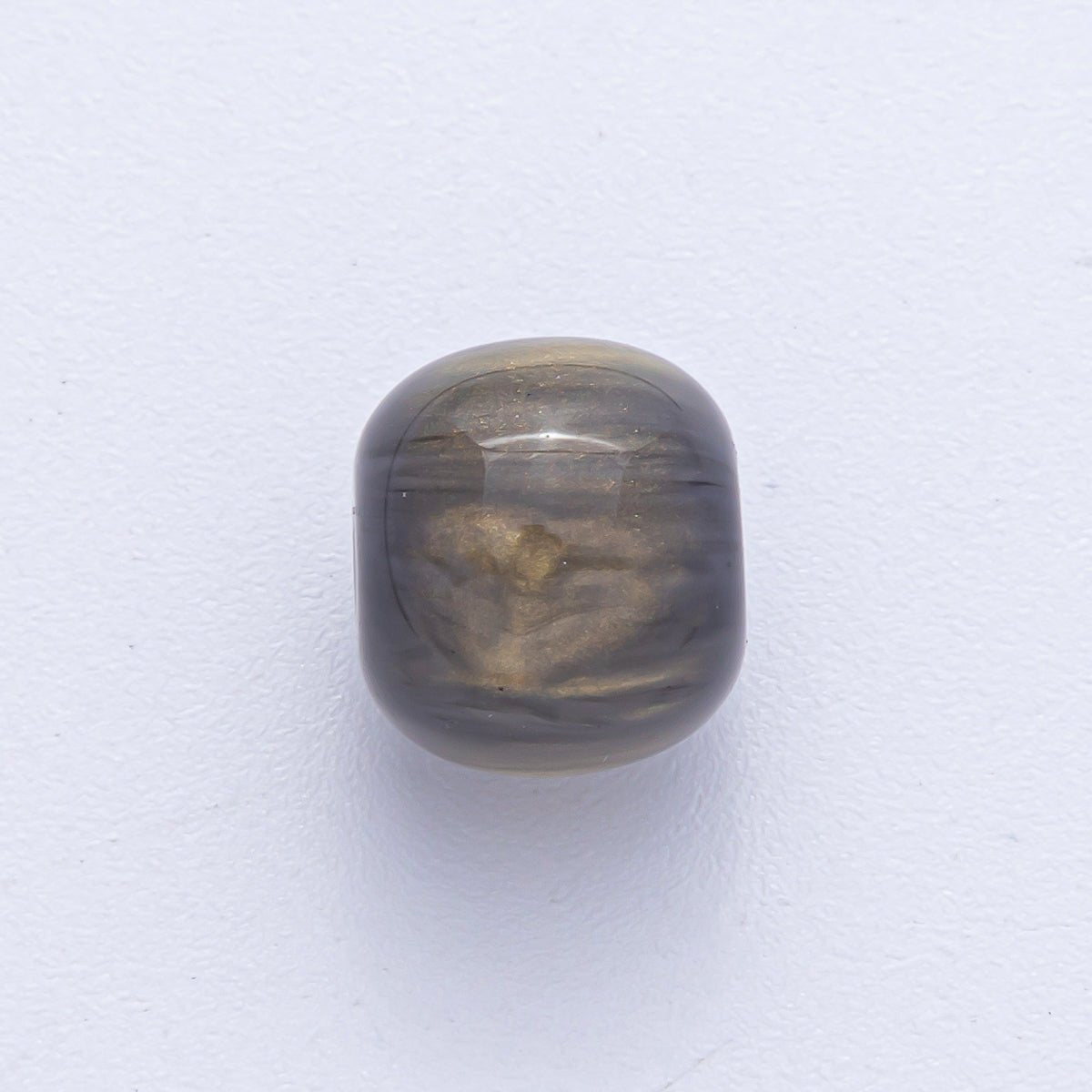 10 pcs 12mm Green, White, Black, Yellow, Purple, Blue, Red, Grey, Pink Glitter Round Resin Bead Set | B584 - B600 - DLUXCA