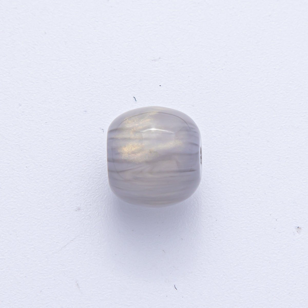 10 pcs 12mm Green, White, Black, Yellow, Purple, Blue, Red, Grey, Pink Glitter Round Resin Bead Set | B584 - B600 - DLUXCA