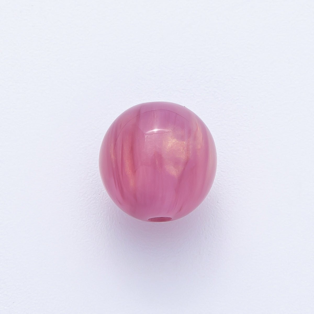 10pcs 12mm Black, White, Blue, Green, Grey, Pink, Red, Teal Glitter Resin Round Bead | B686 - B694 - DLUXCA