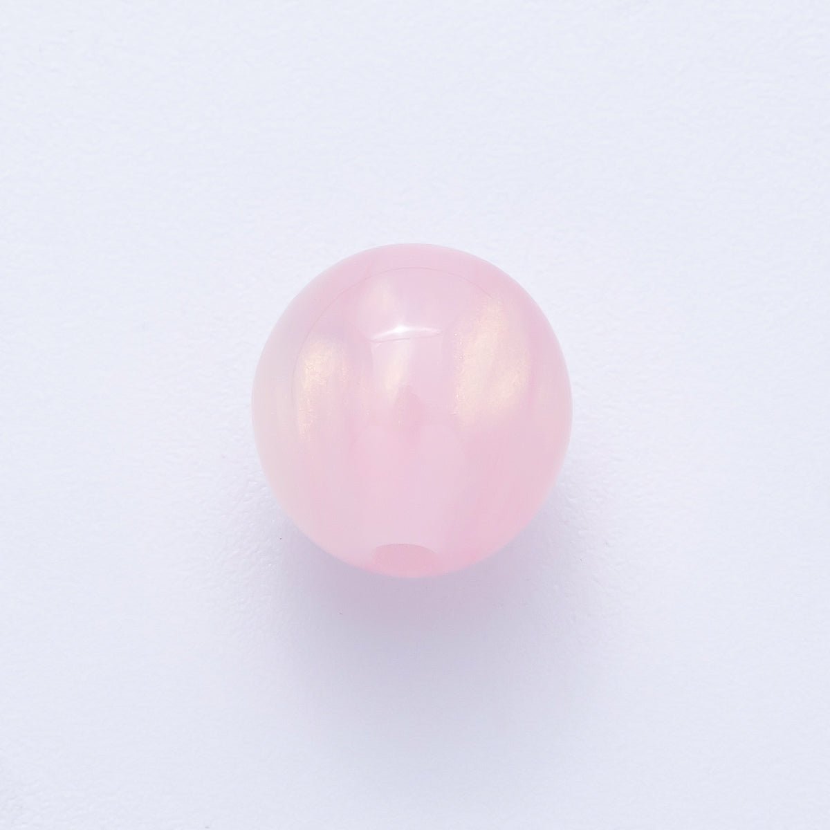 10pcs 12mm Black, White, Blue, Green, Grey, Pink, Red, Teal Glitter Resin Round Bead | B686 - B694 - DLUXCA