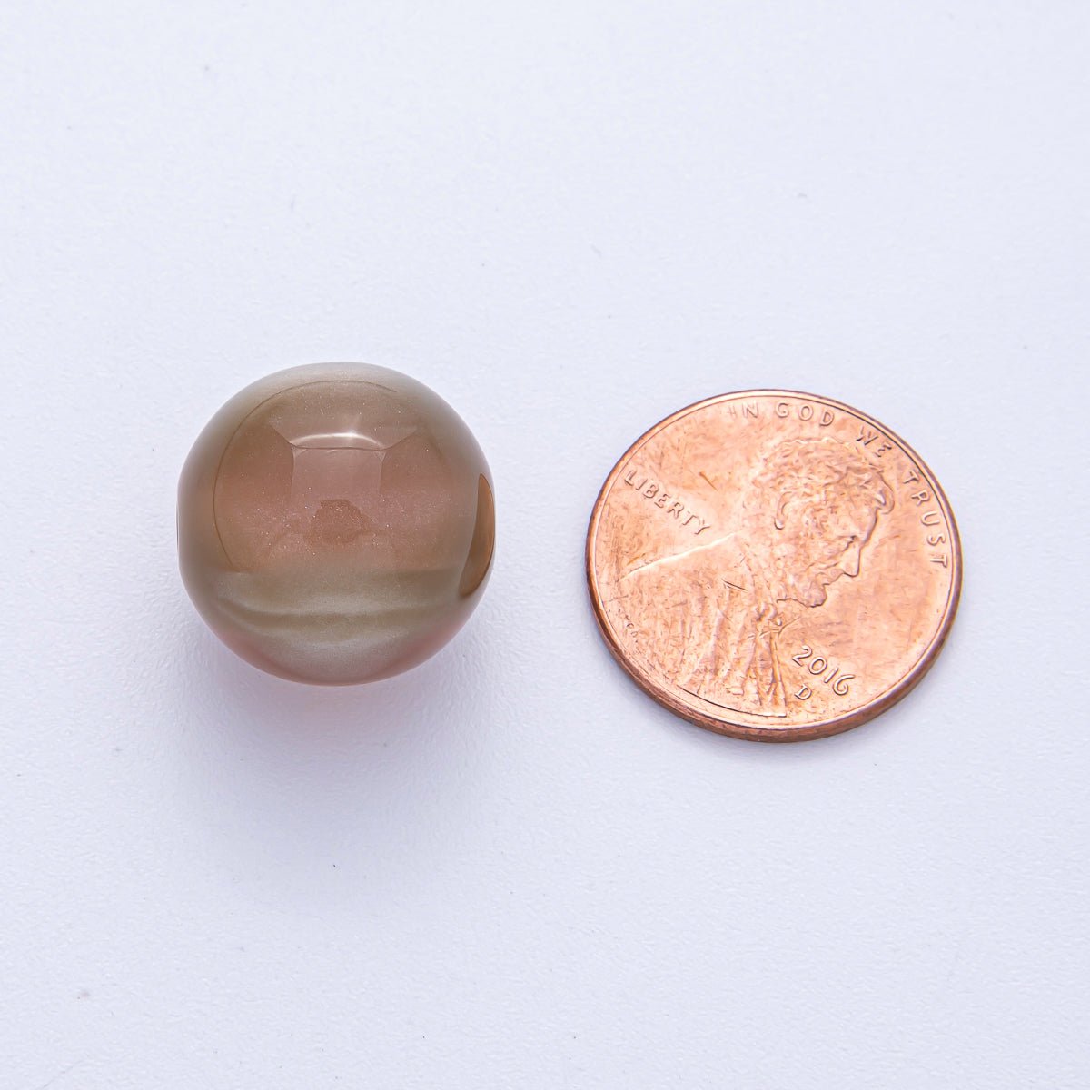 10x 16mm Purple, White, Green, Red, Brown, Pink Glitter Acrylic Resin Round Bead Set | B601 - B604 - DLUXCA