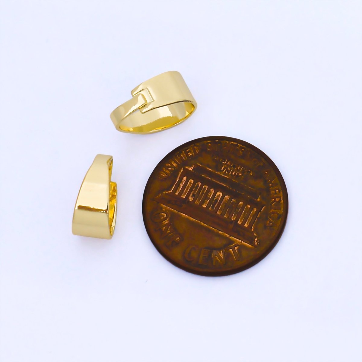 10x Big Bail for Charm Pendant Supply 11.3 x 8.3 mm Finding | Z1502 - DLUXCA