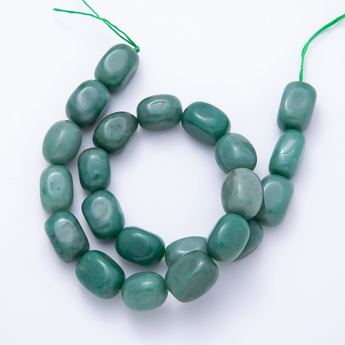 12mm White Quartz, Rose Quartz, Aventurine, Tiger Eye Rectangle Gemstone Bead Strand Finding | WA-00492 ~ WA-00496 - DLUXCA